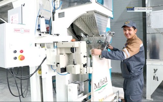 Ўзбекистонда Марказий Осиёдаги энг йирик шолини қайта ишлаш заводи очилди