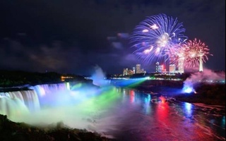 Ниагарский водопад окрасят в цвета флага Узбекистана