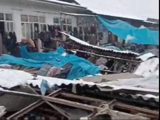 Andijonda bozor rastasi qulashi oqibatida bir nafar tadbirkor jarohat oldi