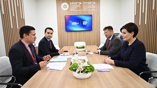 The first meeting of the Director of the ASR took place within the framework of SPIEF 2024