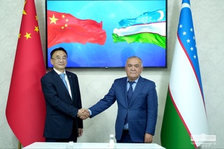 “Oʻzbekgidroenergo” AJda Xitoy kompaniyasi delegatsiyasi vakillari bilan uchrashuv oʻtkazildi