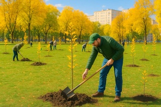 Хокимият города Ташкента приглашает принять участие в высадке деревьев