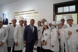 Самарқанд давлат тиббиёт институтининг янги биноси фойдаланишга топширилди