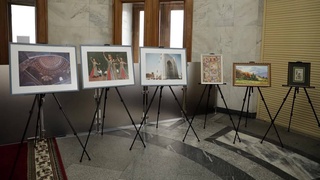 В штаб-квартире СНГ открылась выставка ко Дню независимости Узбекистана