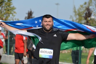 The athlete from Uzbekistan won "silver" at the CHA