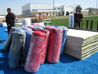 Боксни ривожлантириш учун Қашқадарёга 1 миллиард 131 миллион сўмлик спорт анжомлари келтирилди