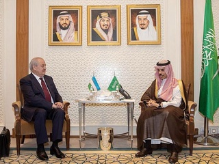 Abdulaziz Komilov Saudiya Arabistoni Podshohligi Tashqi ishlar vaziri bilan uchrashdi