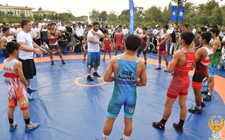 The capital's "National Park" met the SCO sports ambassadors