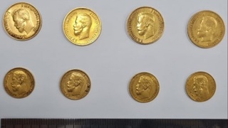 Toshkentda Nikolay II davriga tegishli oltin tangalarni O‘zbekistondan olib chiqib ketayotgan shaxs ushlandi