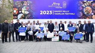 Navoiyda milliy taomlar festivali boʻlib oʻtdi
