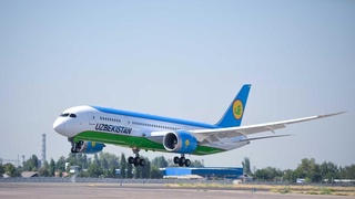 Ўзбекистондан биринчи халқаро парвоз вақти маълум бўлди