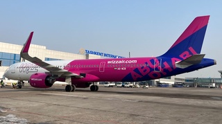 «WizzAir» алғаш рет Ташкентке рейс ашты