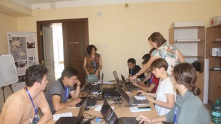 IX xalqaro arxeologiya maktabi ishtirokchilari Buxoroda