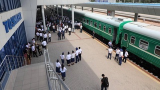 «Караван дружбы»: начал курсировать пассажирский поезд «Душанбе - Ташкент - Душанбе»