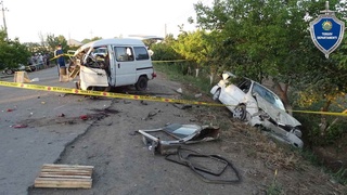 В Хивинском районе столкнулись “Laсetti” и “Damas”