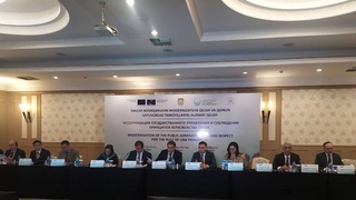 An international conference on modernization of the civil service and promotion of the rule of law has started in Tashkent