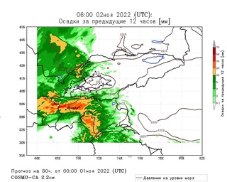 Эртадан ёмғирли кунлар бошланади