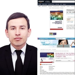 НамДУ ўқитувчисининг монографияси Amazon'да сотилмоқда 