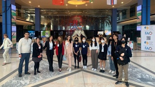 Молодежь Узбекистана на Всемирном продовольственном форуме в Риме