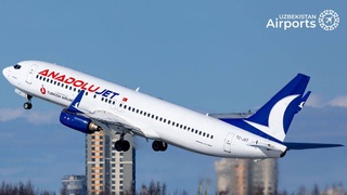 Ширкати ҳавопаймоии AnadoluJet Анқара ва Тошкандро бо парвозҳои мустақим мепайвандад