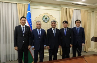 Оңтүстік Кореяның бизнесмендері Өзбекстандағы ірі жобаларға қатысқысы келеді