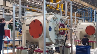 Yana bir gaz siquv kompressor stansiyasi ishga tushirildi