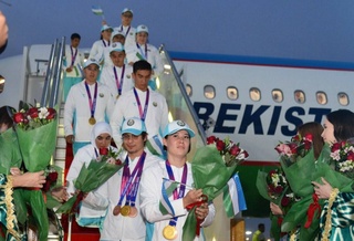 Uzbekistan's Paralympians have returned to their homeland
