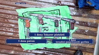 3 dona Makarov va 1 dona TT pistoleti hamda oʻq-dorilar noqonuniy muomaladan olindi