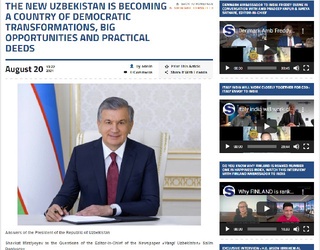 Мамлакатимиз етакчиси Шавкат Мирзиёевнинг «Янги Ўзбекистон» газетаси бош муҳаррири билан суҳбати ҳинд ОАВ саҳифаларида чоп этилди