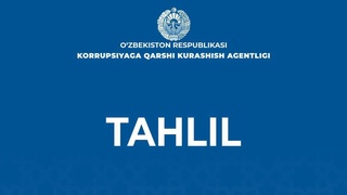 3837 nafar shaxs korrupsiyaga oid jinoyat sodir etgani uchun jinoiy javobgarlikka tortilgan