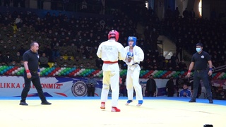 Ҳарбий хизматчилар қўл жанги спорти бўйича беллашди