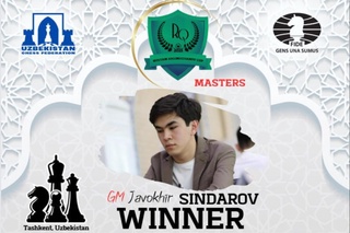 Javohir Sindorov “Rustam Qosimjonov xalqaro turniri” gʻolibi boʻldi
