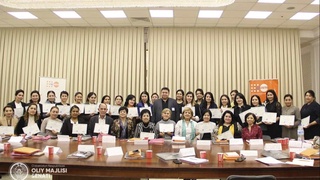 Гендер тенгликни таъминлаш мақсадида тренинг ташкил этилди