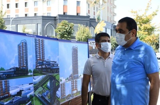 Фарғонадаги “Тадбиркорлар уйи” ёнида 18 қаватли замонавий бизнес ва савдо маркази ҳамда меҳмонхона қад ростлайди