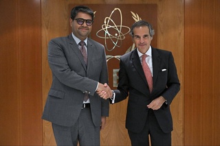 «Узатом» агенттігінің басшысы ХАЭА бас директоры Рафаэль Гроссимен кездесті