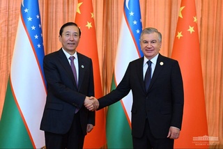 The President of Uzbekistan meets with the Chairman of the State Grid
