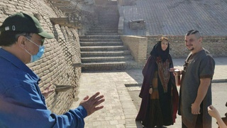 "Алвидо, сценарист!" фильмининг суратга олиш ишлари Бухорода давом эттирилмоқда