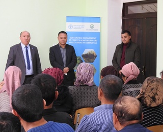 ФАО “Яшил макон” дастури доирасида йирик лойиҳаларни амалга оширмоқда