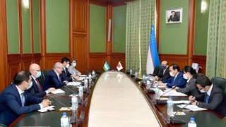 Абдулазиз Камилов принял заместителя главы МИД Японии