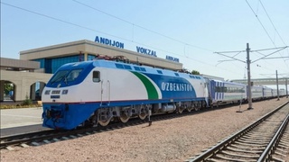 “Әндіжан-Термез-Әндіжан” бағытында жаңа жолаушылар пойызы  жолға қойылды