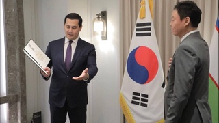 Корея-Өзбекстан  бизнес ұйымының вице-президенті «Достық» орденімен марапатталды