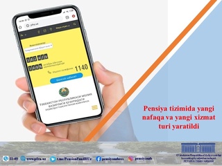 Pensiya tizimida yangi nafaqa va yangi xizmat turi joriy etildi