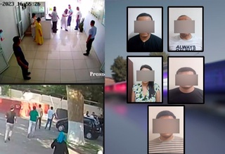 «Электросеть» ходими бир неча киши томонидан дўппосланди