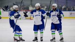 Юношеская сборная Узбекистана по хоккею стартовала с победы над Гонконгом на чемпионате мира U18