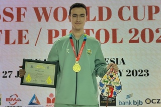 Наманганлик мерган йигит Жаҳон кубогида ғолиб бўлди