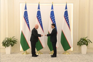 Ўзбекистон ташқи ишлар вазири Арманистоннинг янги элчисини қабул қилди