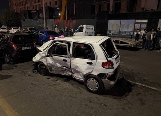 В Ташкенте произошло ДТП с участием Spark и Matiz: есть погибший и пострадавшие
