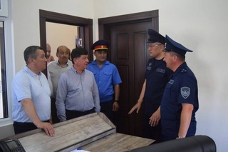 Олов билан курашувчиларга  янги бино қуриб берилди