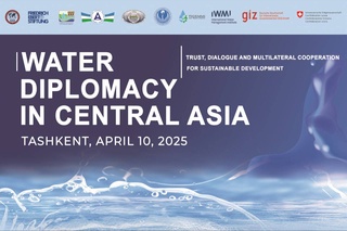 An international scientific and practical conference on water diplomacy will be held in Tashkent