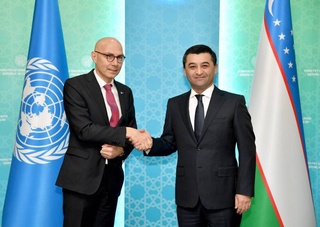 Вазири корҳои хориҷии Ӯзбекистон бо Комиссари олии СММ оид ба ҳуқуқи инсон мулоқот кард